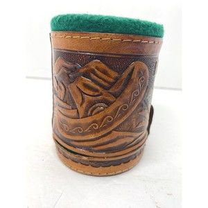 Leather Dice Cup  GREAT QUALITY Made in Mexico. Cubilete de Piel de Buen Calidad